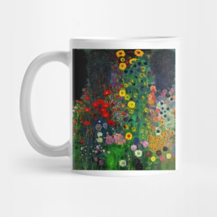 Gustav Klimt Flowers MT Mug